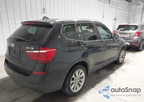 2015 BMW X3 xDrive28I z USA, uszkodzony, nr VIN 5UXWX9C52F0D51231